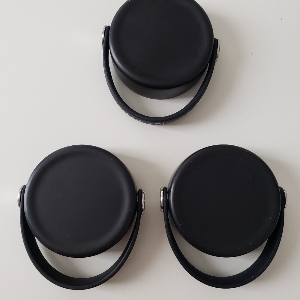Gently used Hydro Flask Wide-Mouth Cap Set of 2